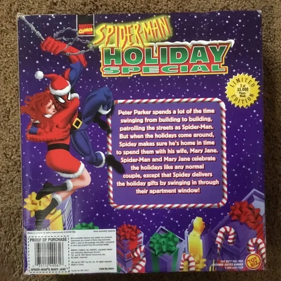 Spider-Man & Mary Jane Holiday Special Limited Edition 1 of 35,000 with Magnet - Picture 13 of 16